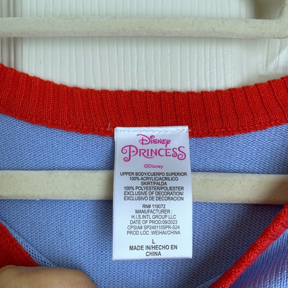 Disney Snow White Sweater Dress - Picture 4 of 7